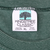 Kingstree Classic XL neck label on green striped fabric, marked made in U.S.A.