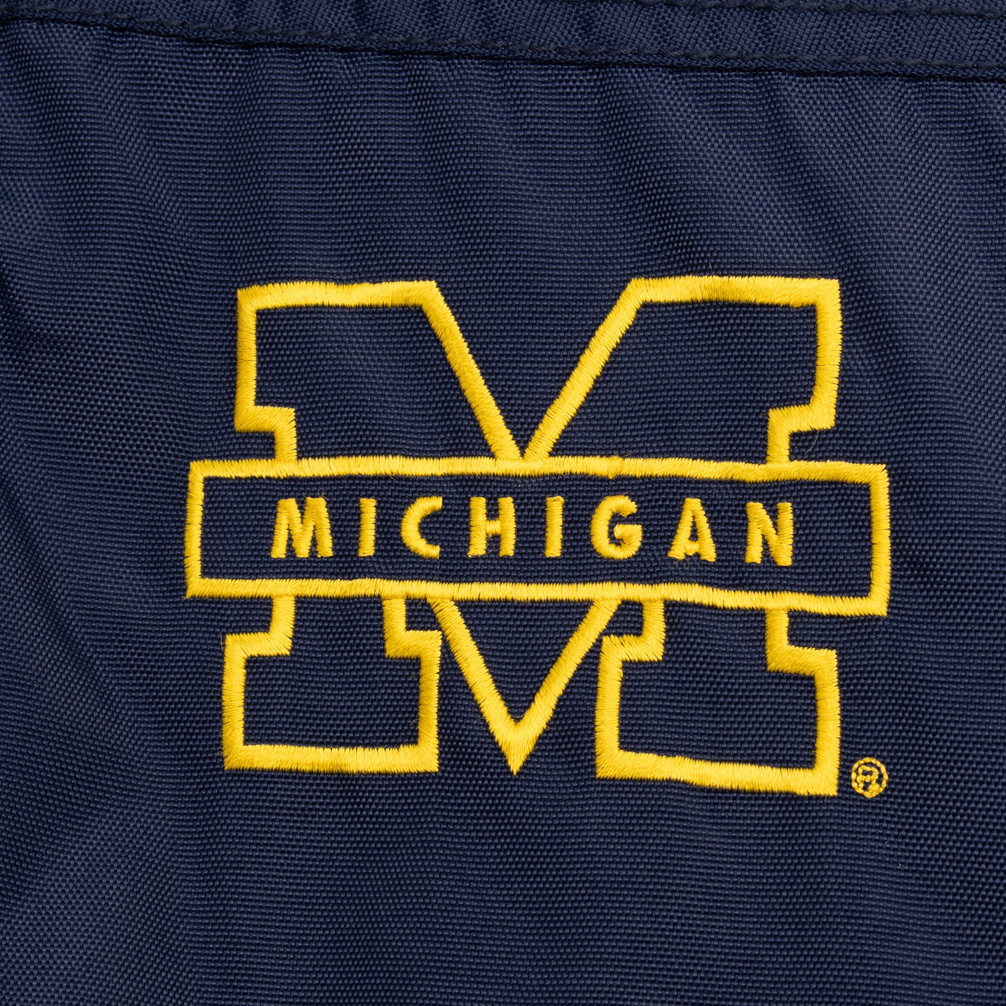 Vintage Nike Ncaa Michigan University Heavy Coat Jacket 1990S Size Medium