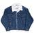 Vintage Levis Sherpa Triumph Patch Trucker Denim Jacket 1990S Size Large