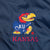 Vintage Ncaa Kansas University Pullover Windbreaker Jacket 1990S Size Large