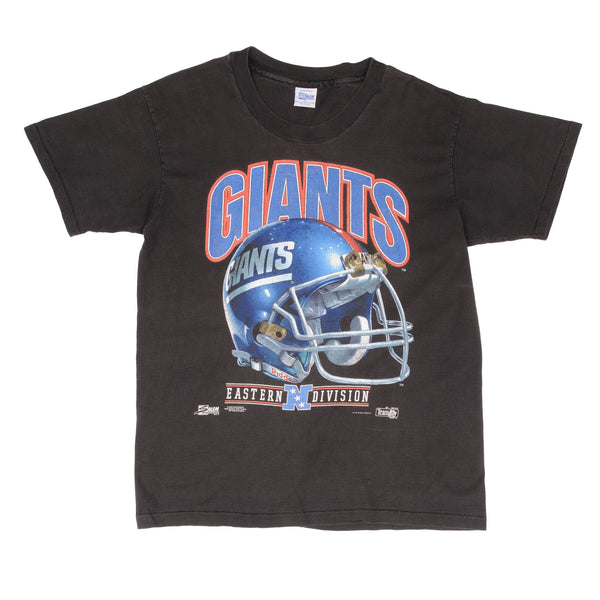 Vintage NFL New York Giants Tee Shirt 1992 Size Large Made In USA With Single Stitch Sleeves