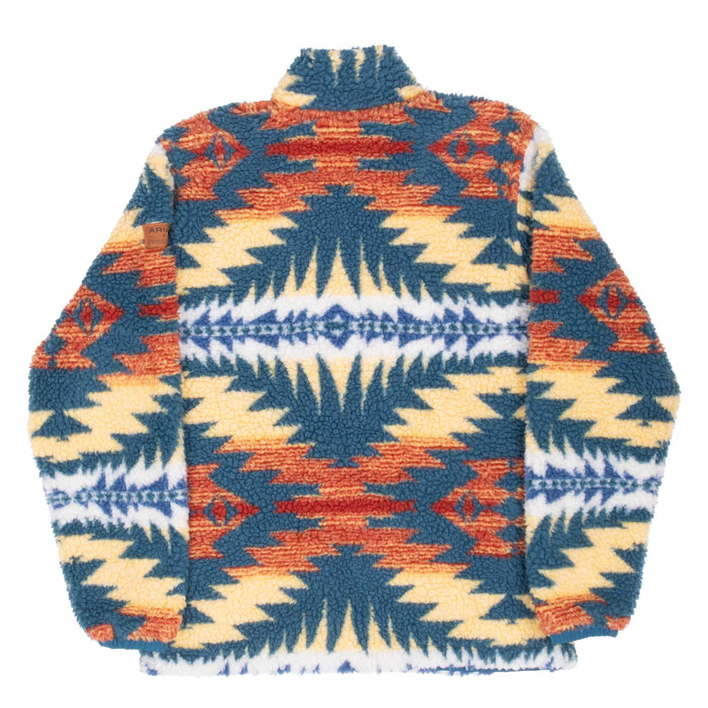Vintage Pendleton X Ariat Aztec Fleece Jacket Size Small