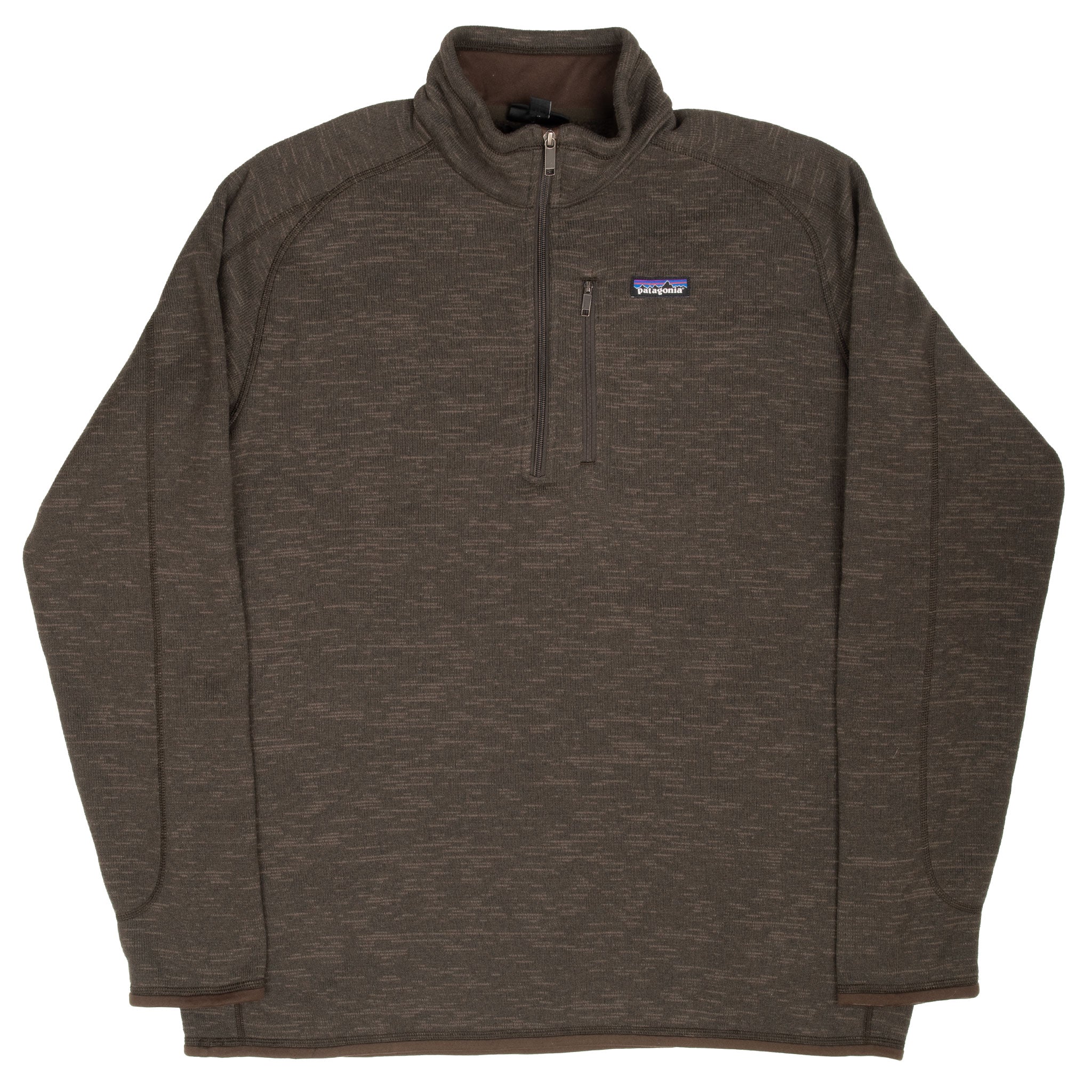 Vintage Patagonia Brown Pullover Better Sweater Quarter Zip Fleece Jacket Size 2XL

STY25522