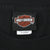 Harley-Davidson neck tag and X-Large size label inside black T-shirt
