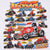 Close-up of Chili Bowl 2004 back print featuring Champion Dan Boorse and multiple dirt track race cars