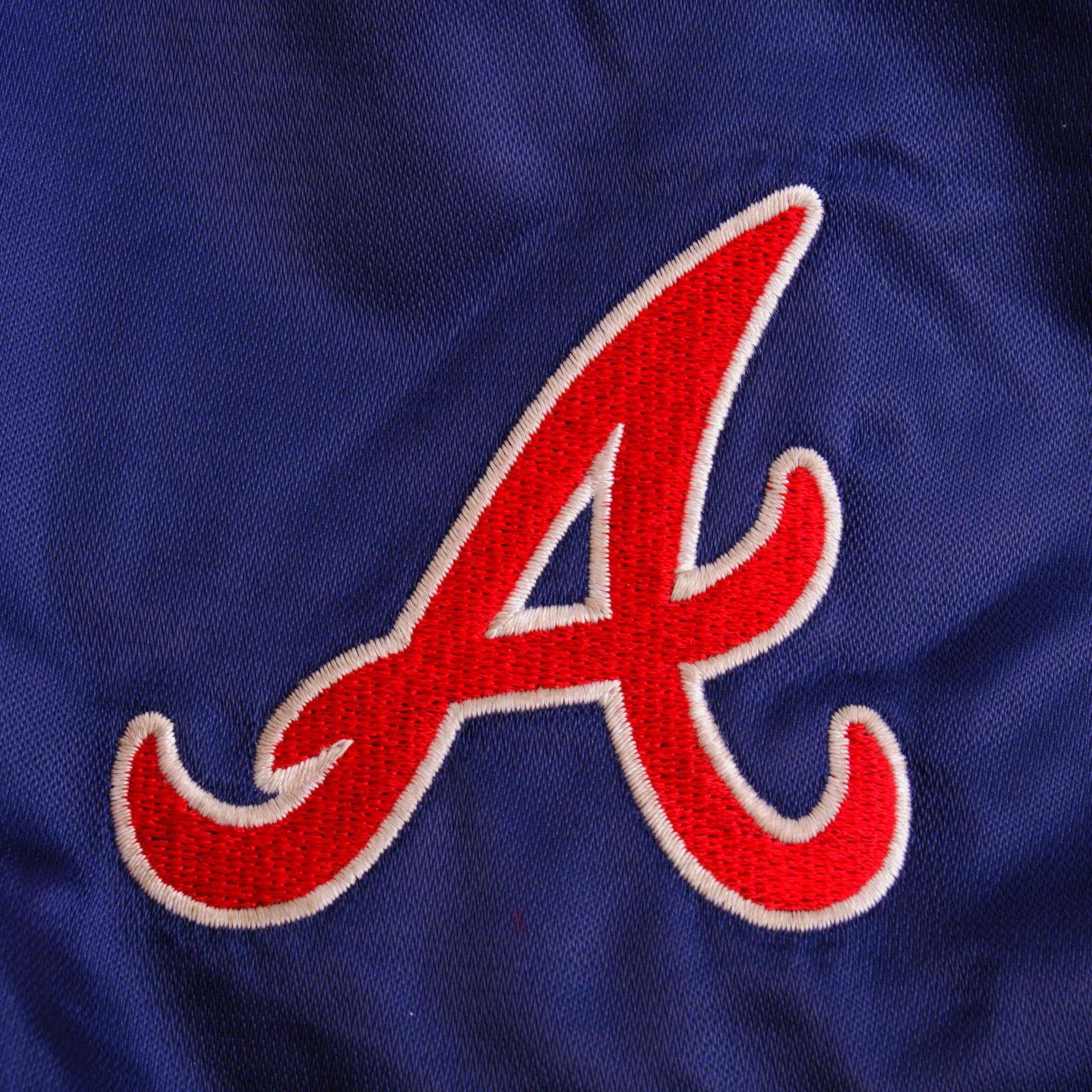 Vintage Nike Major League Baseball Atlanta Braves Jacket Size L 