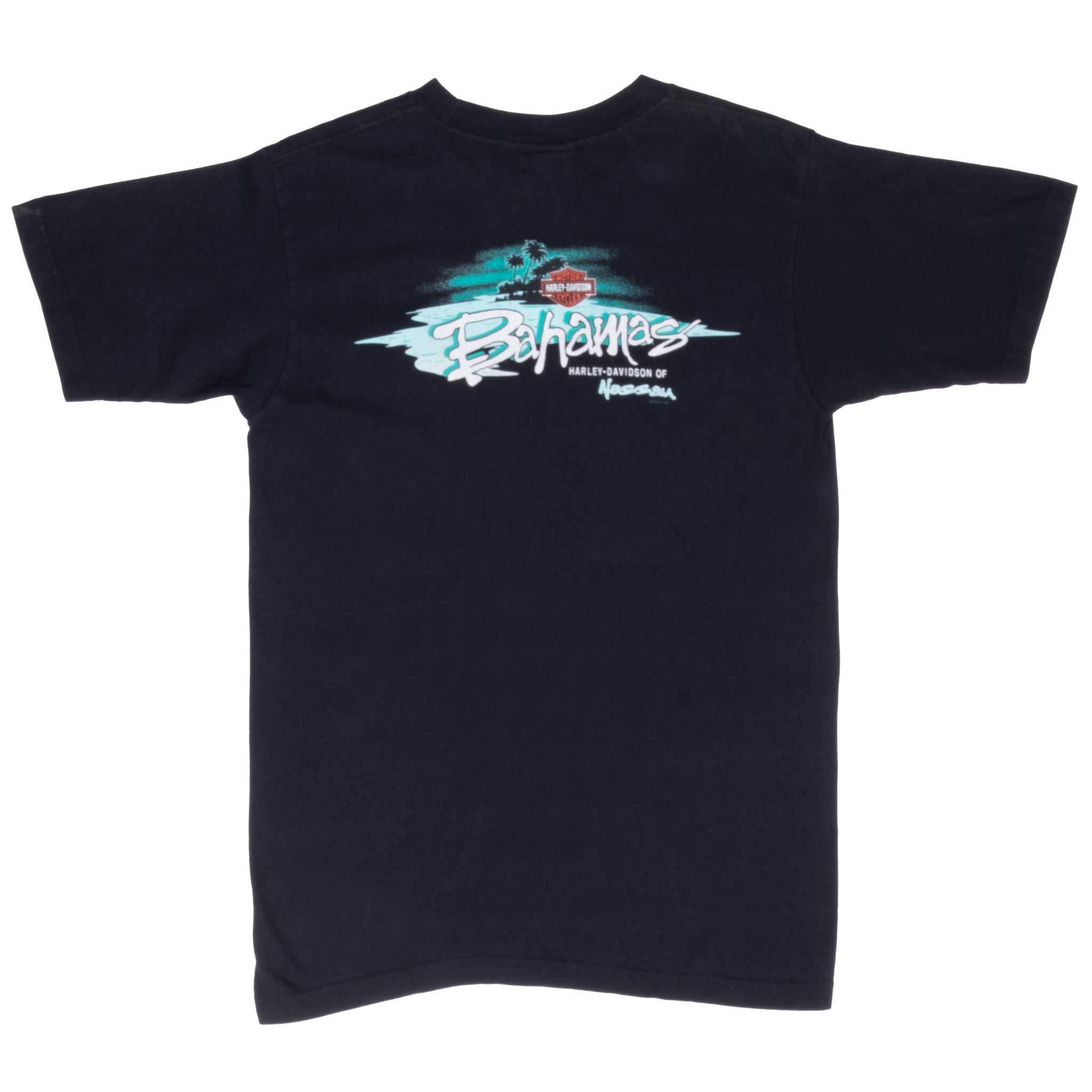 Vintage Harley Davidson Bahamas 2003 Tee Shirt Size Medium Made In Usa