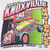 Close-up of Knoxville 94 Nationals front print featuring a colorful sprint car and Knoxville, Iowa text