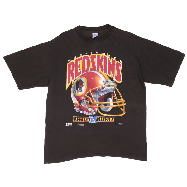 Vintage NFL Washington Redskins 1992 Tee Shirt Size XL Made In USA With Single Stitch Sleeve