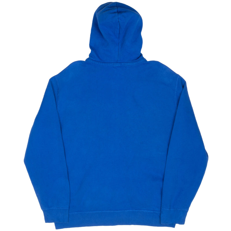 Vintage Ralph Lauren Full Zip Classic Blue Hoodie Sweatshirt 1990S Size XL