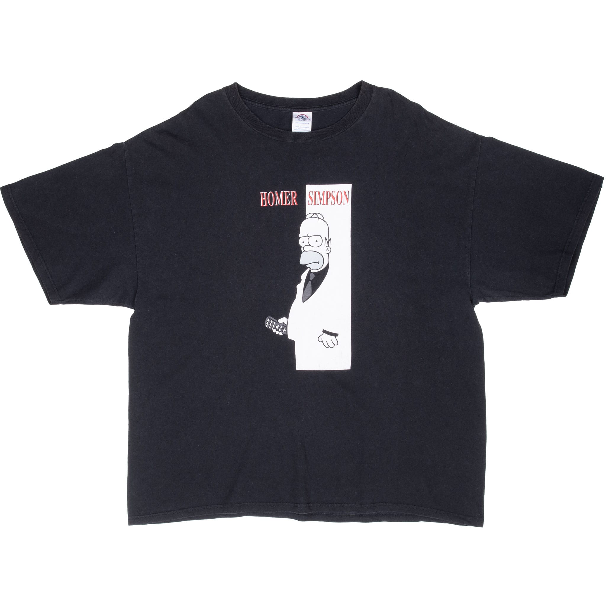 Vintage Homer Simpson Godfather Tee Shirt 2000S Size 2XL