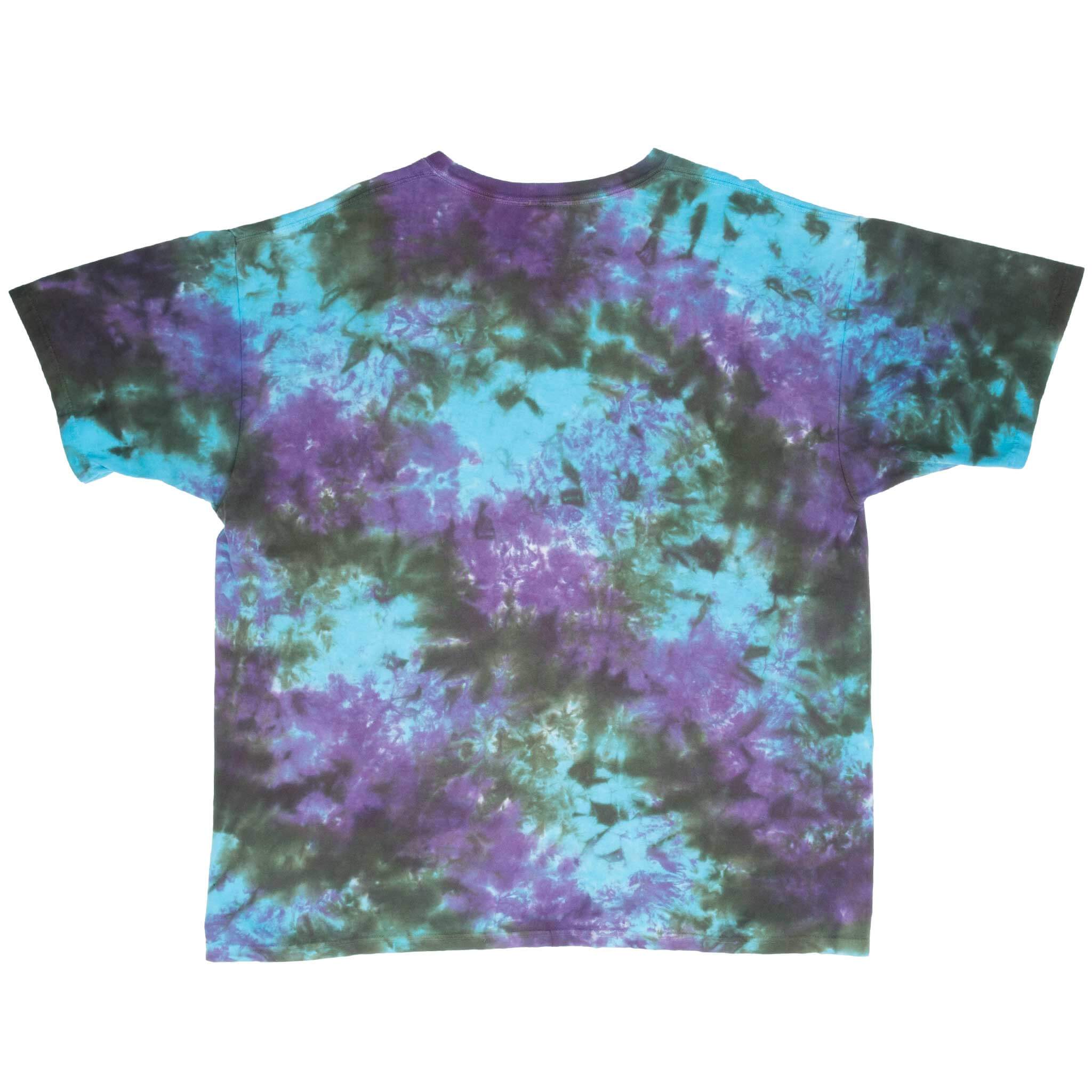 Vintage Jimi Hendrix 2009 Liquid Blue Tie Dye Tee Shirt Size 2XL