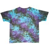 Vintage Jimi Hendrix 2009 Liquid Blue Tie Dye Tee Shirt Size 2XL