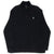 Vintage Polo Ralph Lauren Black Quarter 1/4 Zip Sweater Size Large