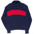 Vintage Ralph Lauren Blue & Red Turtle Neck Knit Sweater Xl 1990S