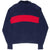 Vintage Ralph Lauren Blue & Red Turtle Neck Knit Sweater Xl 1990S
