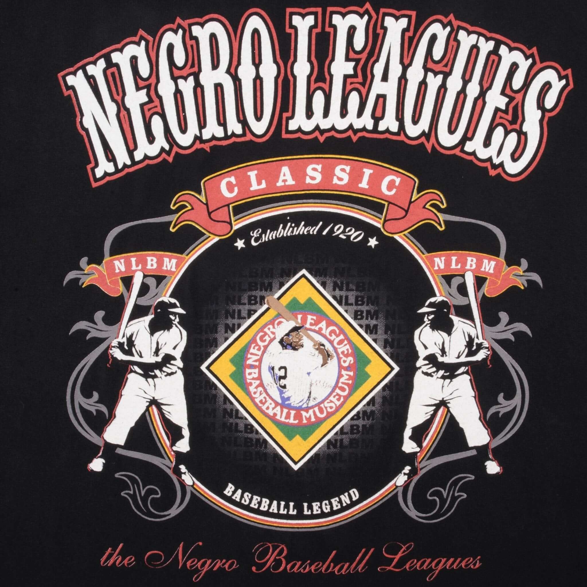 Vintage NLBM Negro League Baseball Museum 1997 Tee Shirt Size 2XL Made In USA 