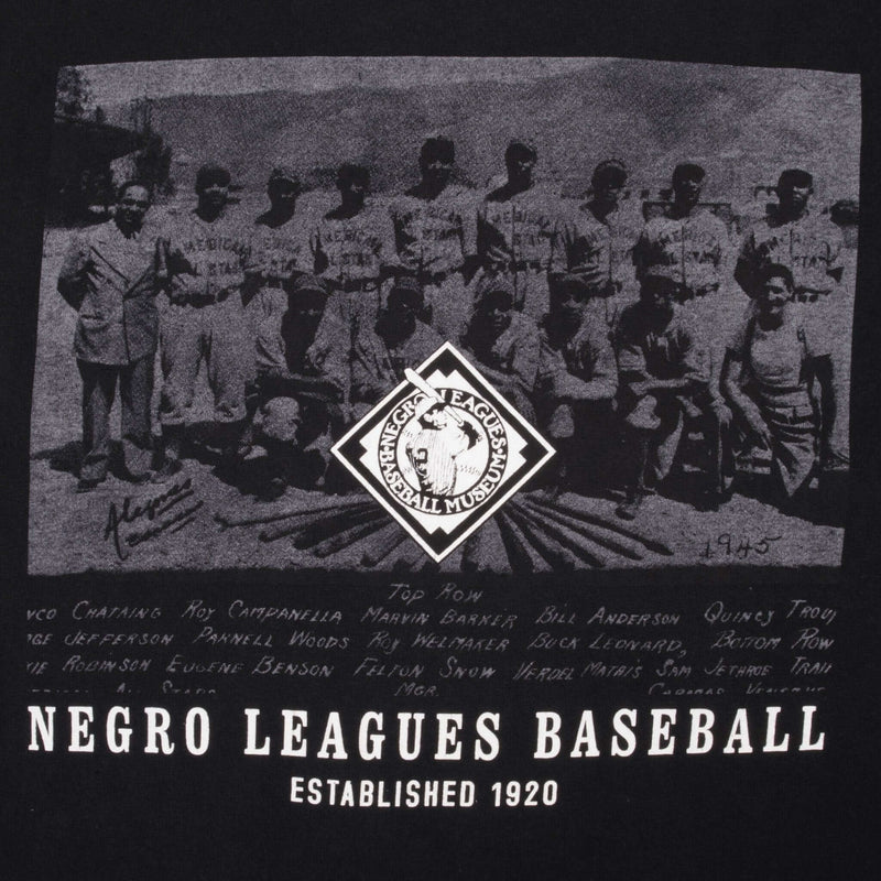 Vintage NLBM Negro League Baseball Museum 1997 Tee Shirt Size 2XL Made In USA 