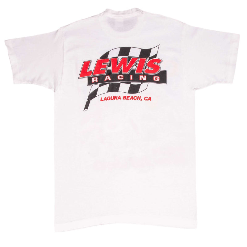 Vintage USAC Tony Stewart National Midget Champion 1994 Tee Shirt Medium Made In Usa With Single Stitch Sleeves