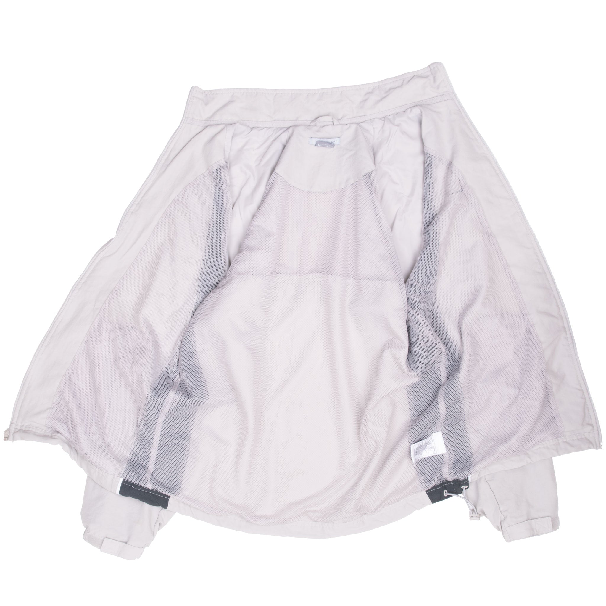 Vintage Nike Grey Windbreaker Jacket 2000S Size Large