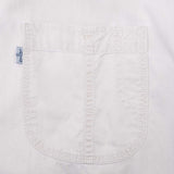 Vintage Levis Pocket Beige Denim Shirt 1990S Size Large