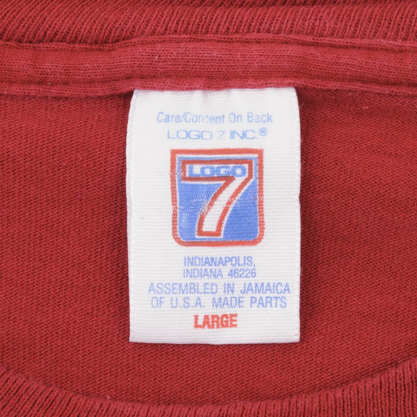 Vintage Nfl Crimson Tide University of Alabama 1990S Tee Shirt Size Large 