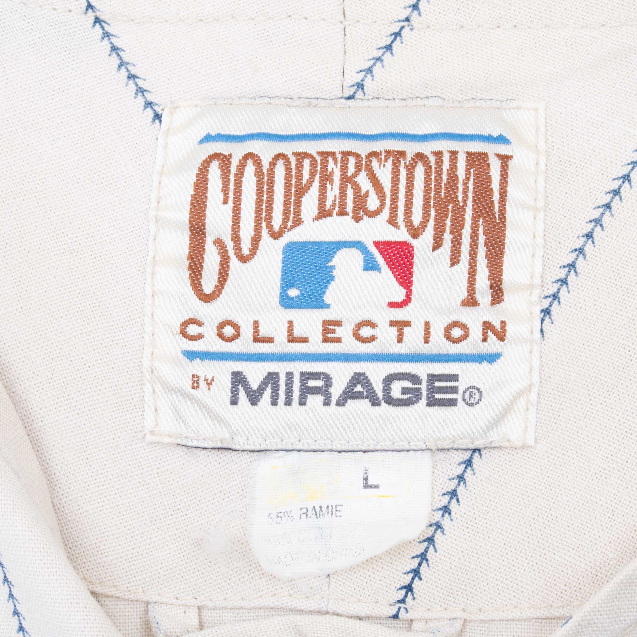 Vintage Mlb Atlanta Braves Cooperstown Collection Jersey 1990S Size Large