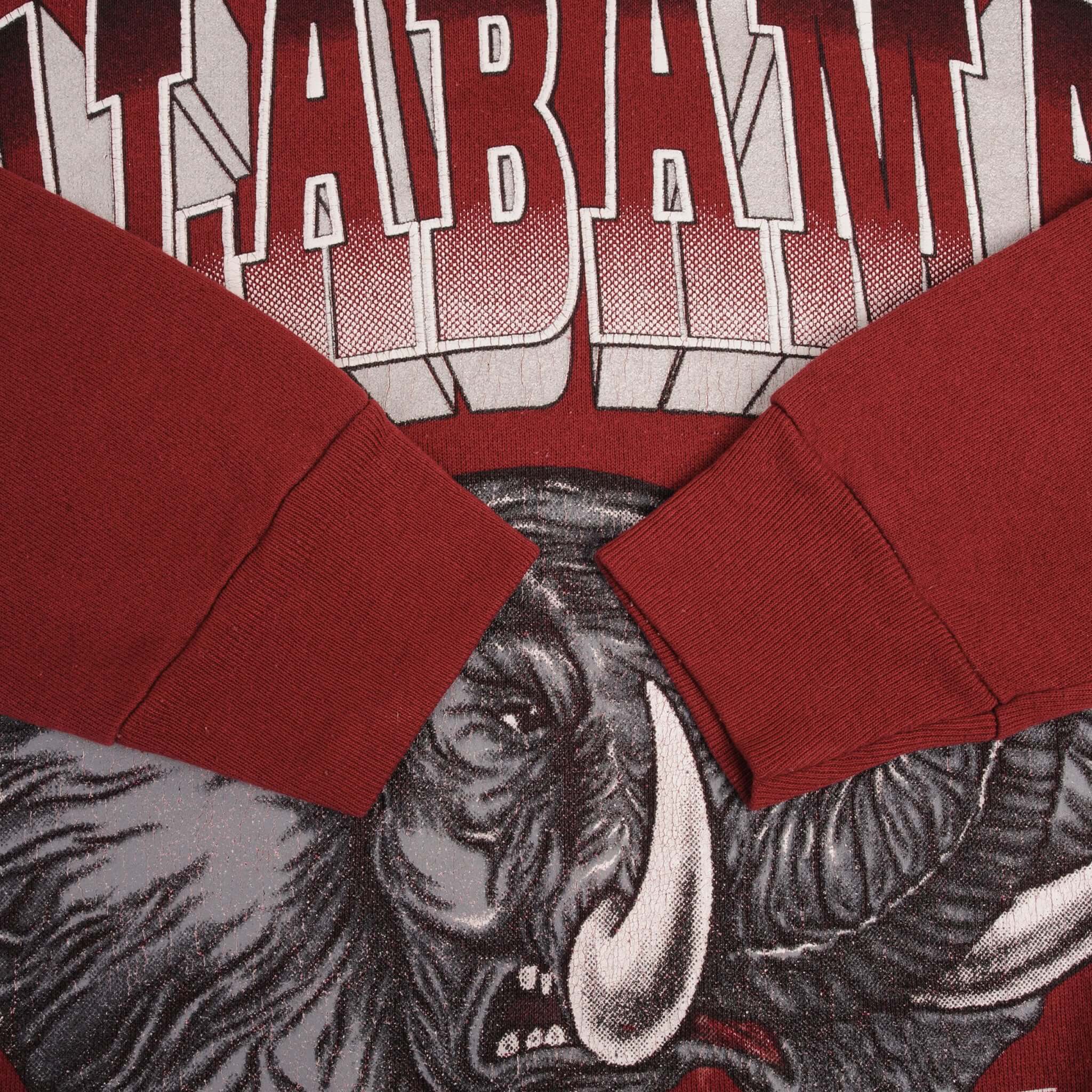 Vintage Ncaa Alabama Crimson Tide 1990S Sweatshirt Size Large Made In USA