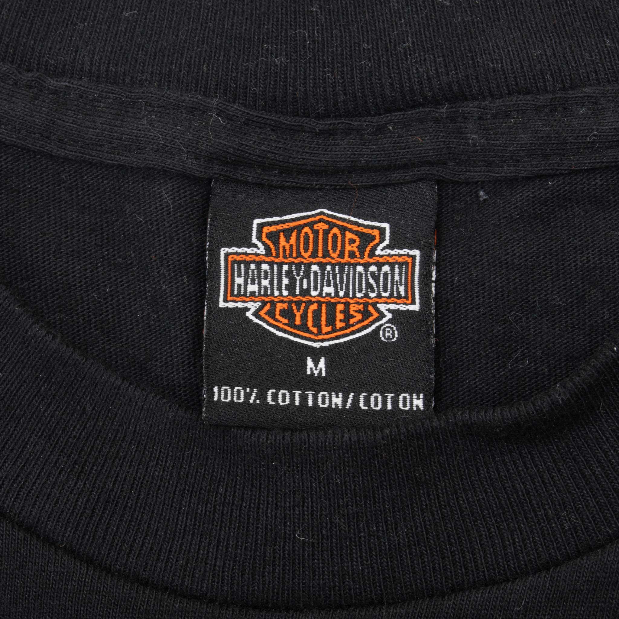 Vintage Harley Davidson Rock Springs Wyoming 2000S Tee Shirt Size Medium