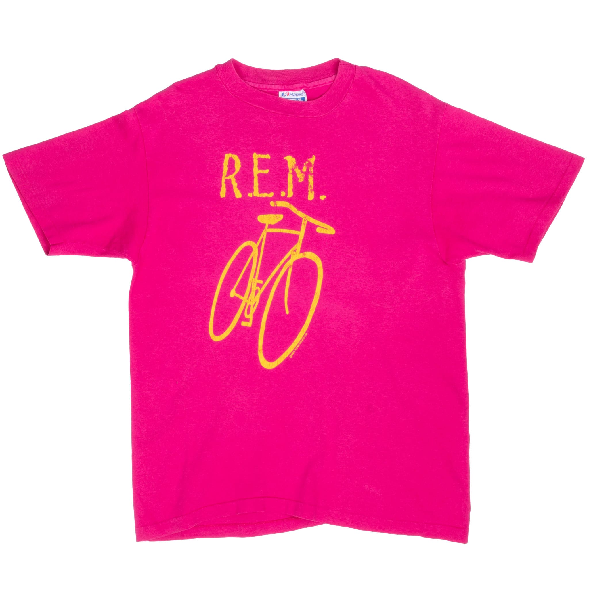 Vintage R.E.M Little American Tee Shirt 1982 Size Medium Made In Usa With Single Stitch Sleeves