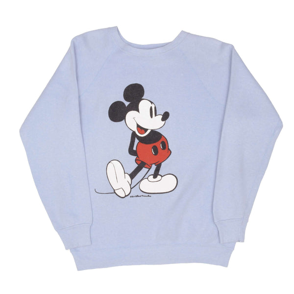 Vintage Disney Mickey Mouse Sweatshirt Size Medium Made In USA 1980S