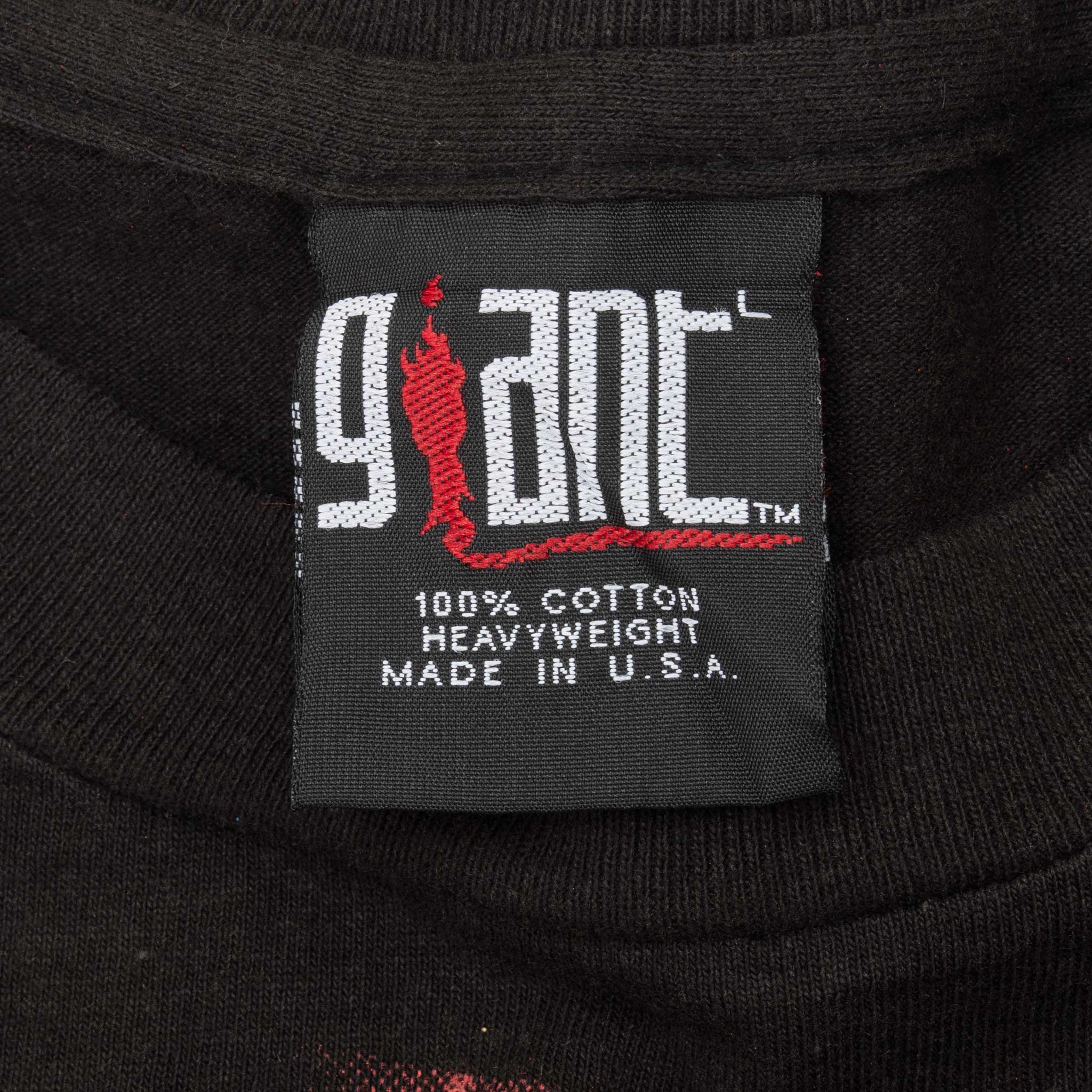 Bootleg All Over Print Nirvana Heart Box 1993 Tee Shirt Size Large Made In Usa With Single Stitch Sleeves