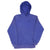 Vintage Nike Classic Swoosh Blue Hoodie Sweatshirt 1990S Size Medium Made In USA