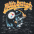 Close-up of Blitzburgh text, Steelers helmet, and player signatures print