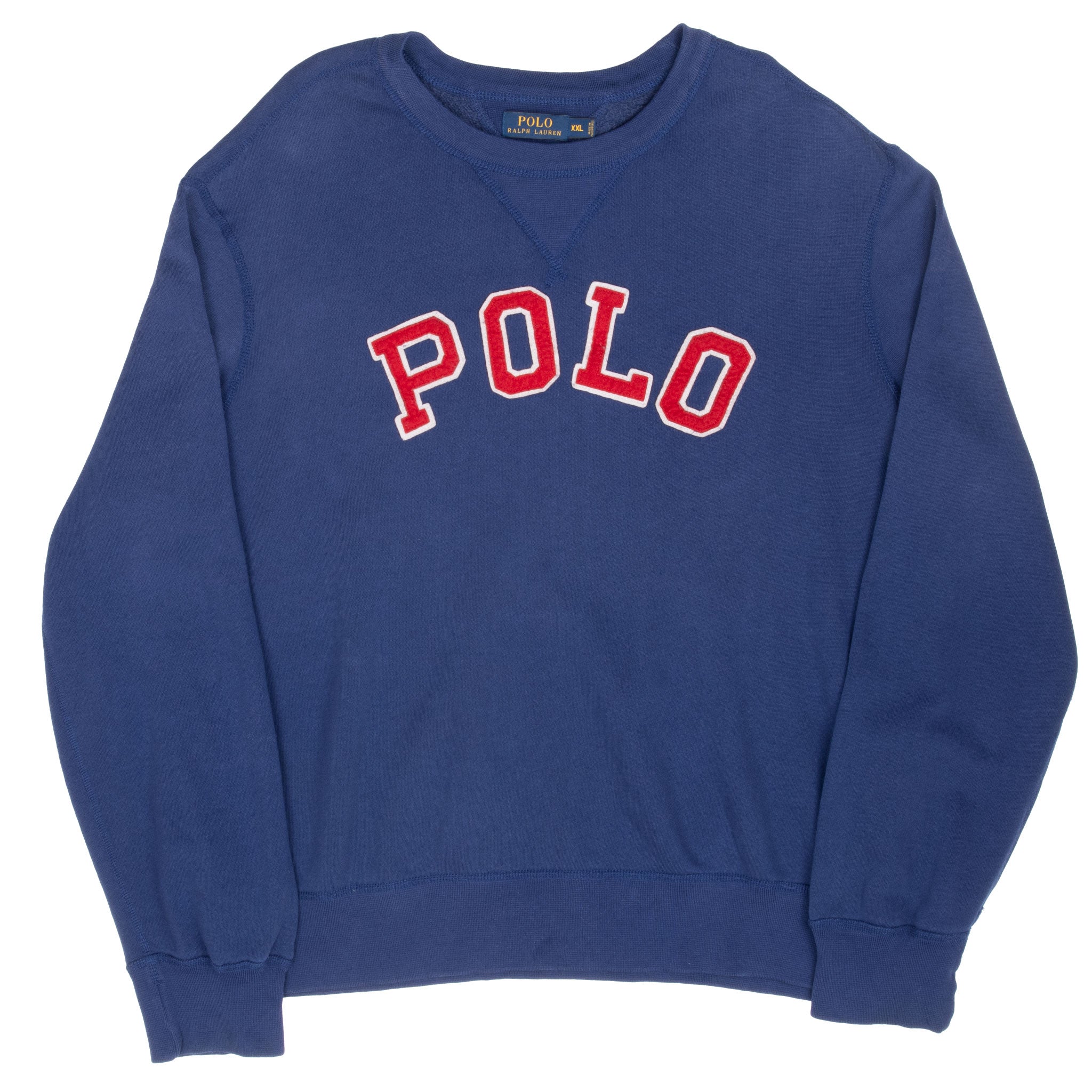 Vintage Ralph Lauren Polo Spellout Sweatshirt Size 2XL
