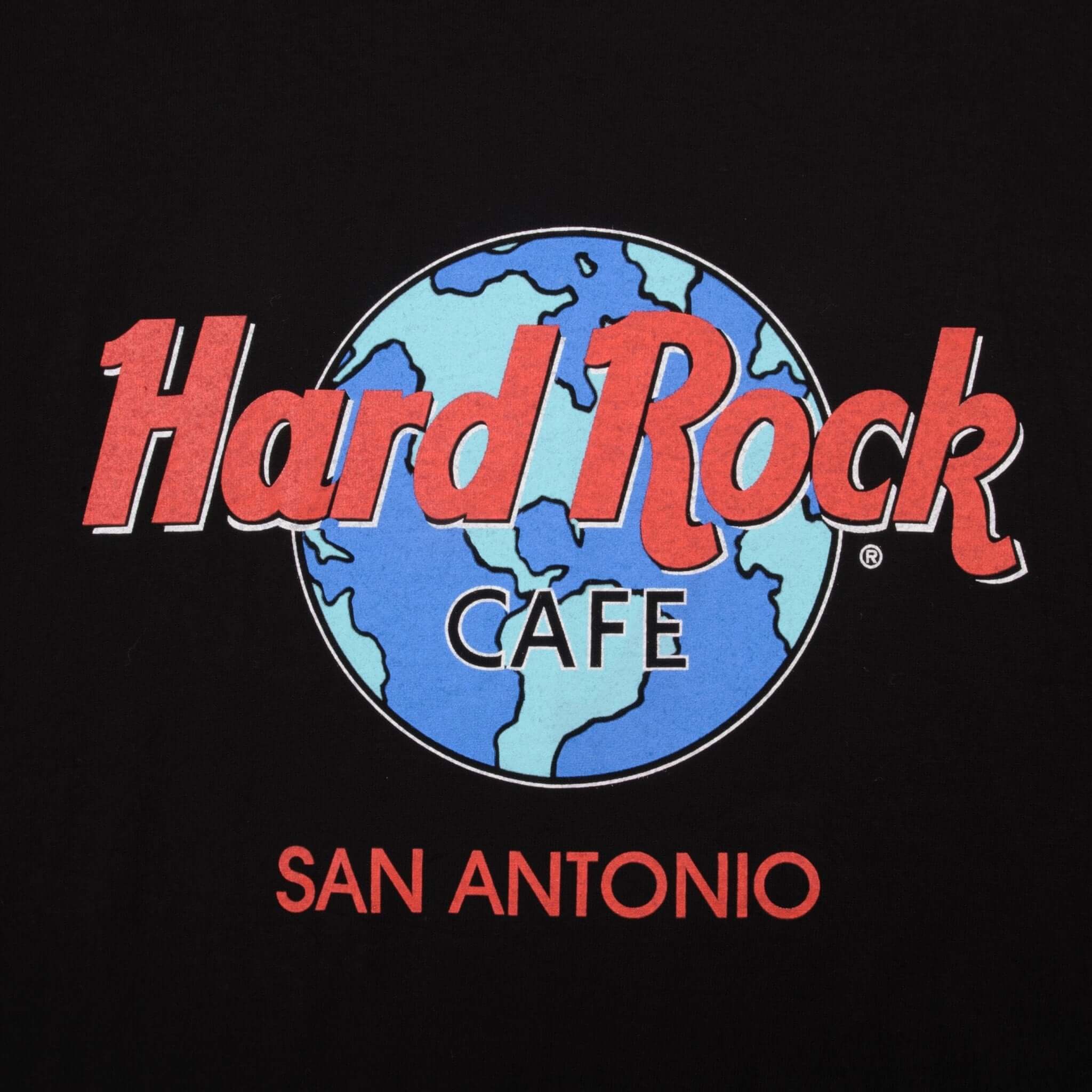 Vintage Hard Rock Cafe San Antonio Tee Shirt 1990S Size LArge Made In USA 
