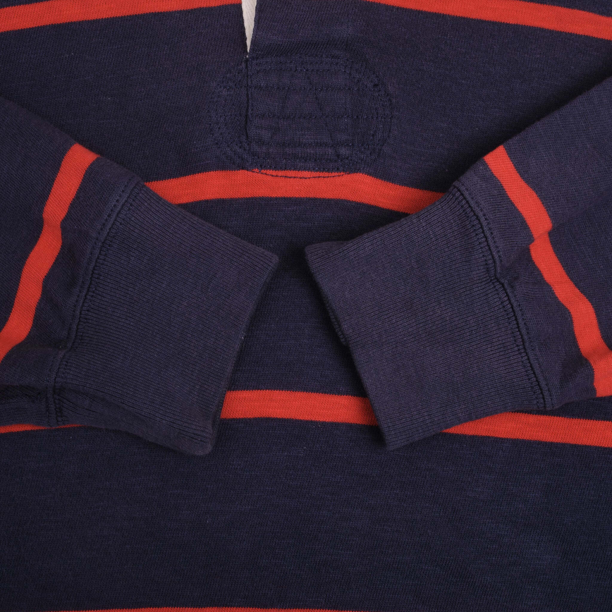 Polo Ralph Lauren Blue & Red Striped Rugby Polo Shirt Size 3XL Big