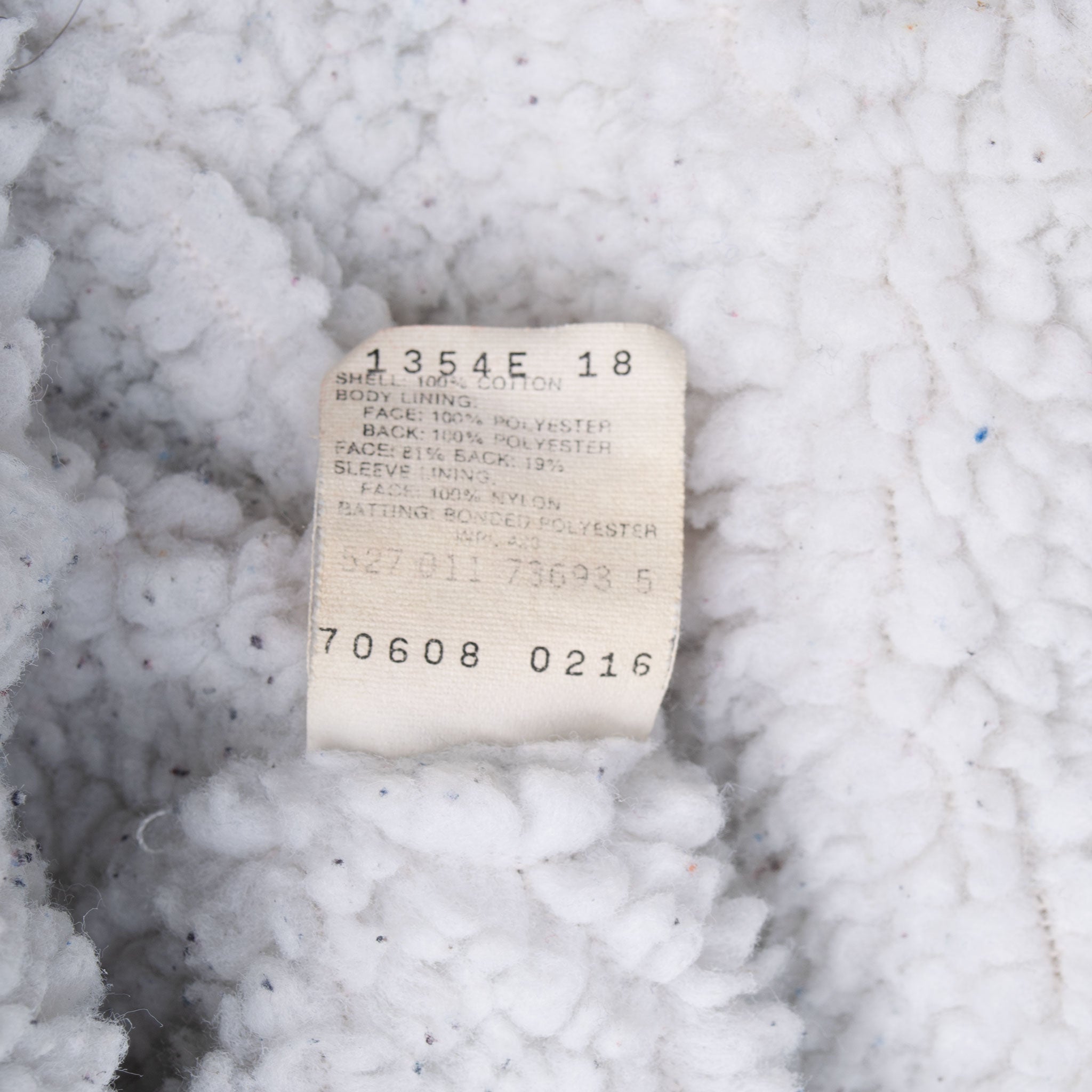 Vintage Levis Sherpa Trucker Blue Denim Jacket 1980S Size 42R Made In Usa