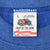 Fruit of the Loom neck label marked size L inside blue sweatshirt