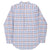 Vintage Ralph Lauren Yellow White Blue Plaid Checker Shirt 1990S Size Medium