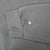Close-up of sweatshirt sleeve cuff with small red marks near the seam