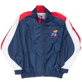 Vintage Ncaa Kansas University Pullover Windbreaker Jacket 1990S Size Large