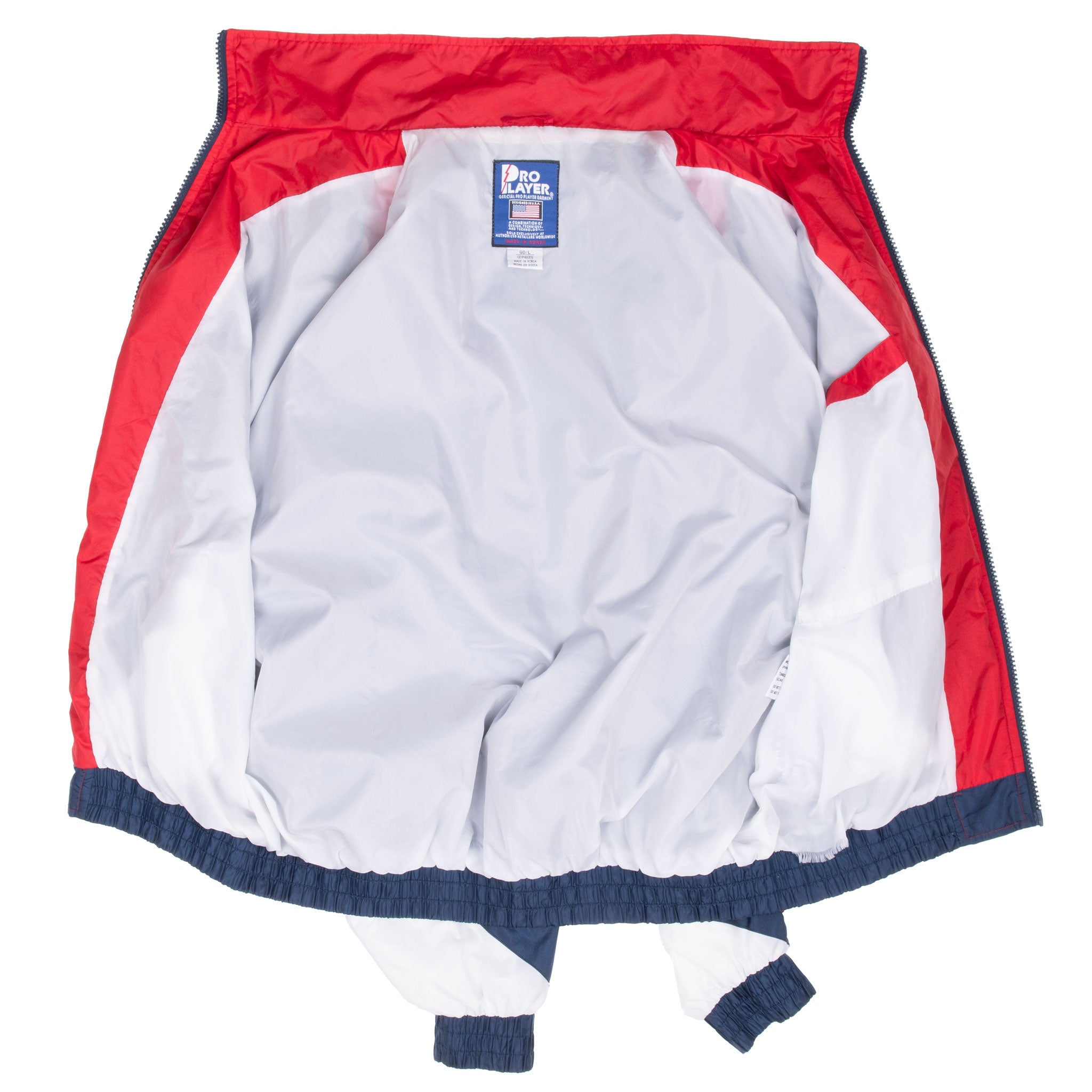 Vintage Ncaa Kansas University Pullover Windbreaker Jacket 1990S Size Large