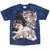 Vintage The Mountain Animal Print Tigers Lions Panthers Tee Shirt 2002 Size Large