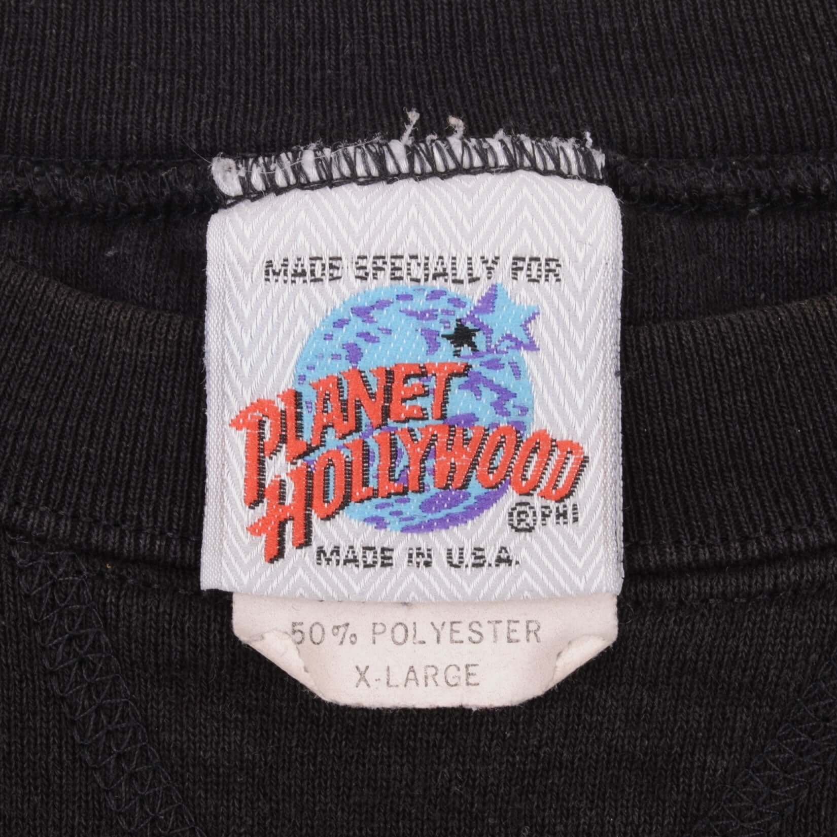 Vintage Planet Hollywood Orlando Sweatshirt 1990s Size XL Made In USA