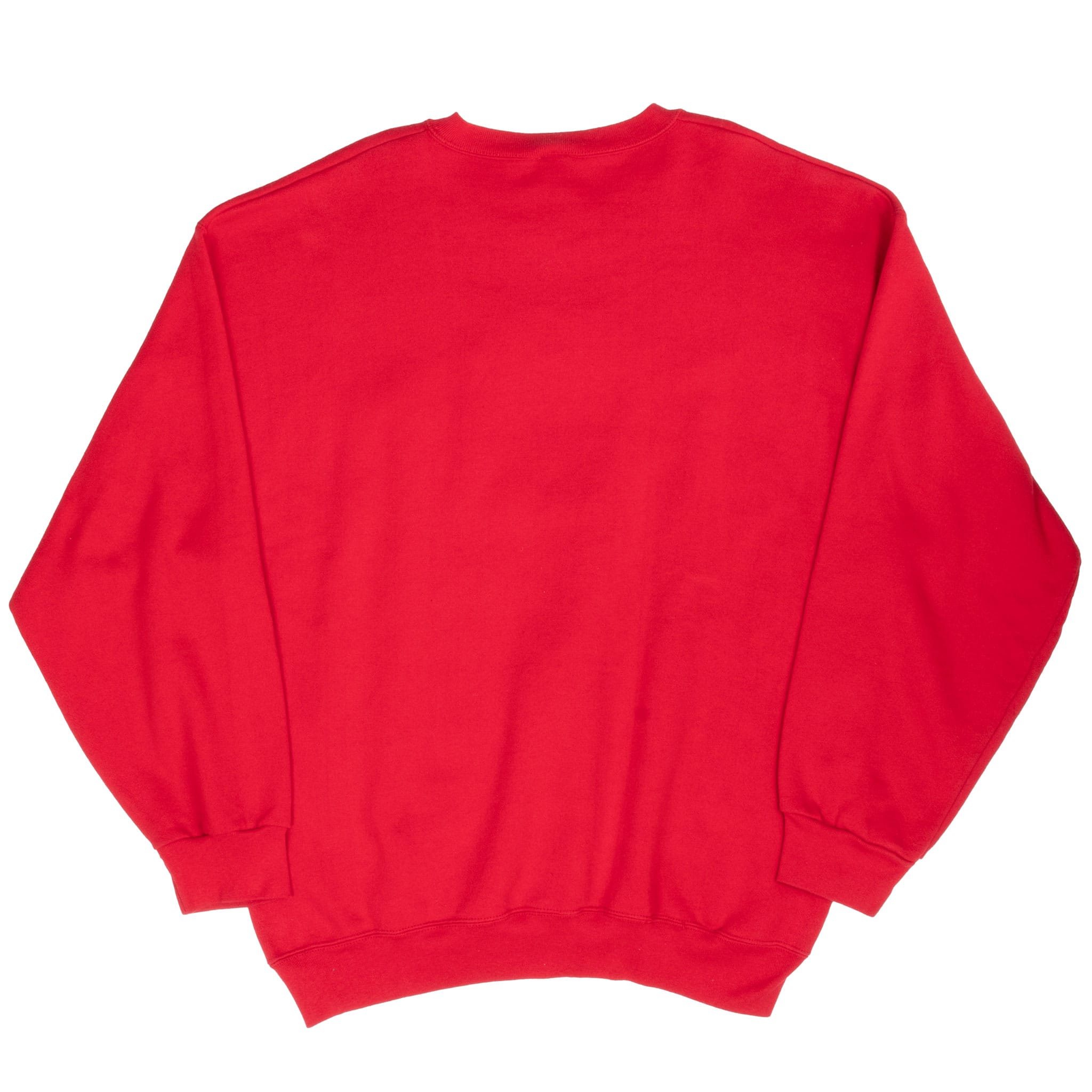 Vintage Nba Chicago Bulls Red Embroidered Sweatshirt 1990S Size 2XL