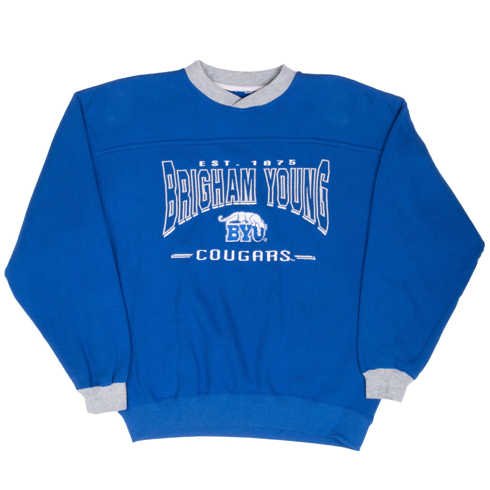 Vintage Ncaa Byu Brigham Young Sweatshirt 1990S Size Large