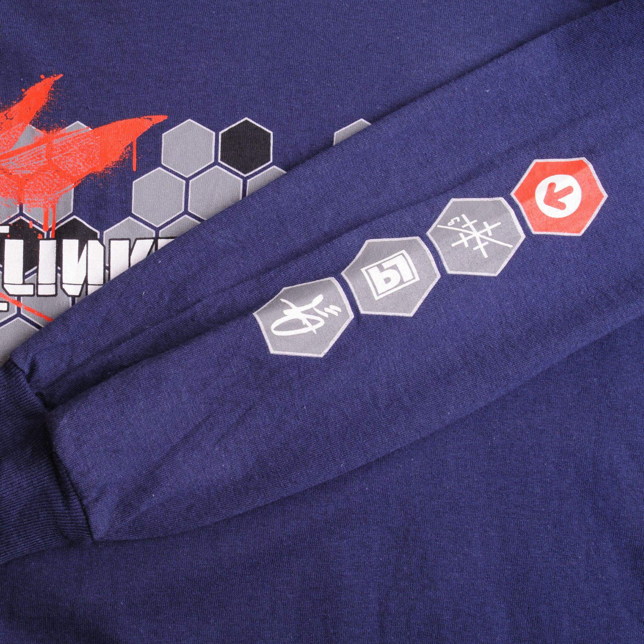 Vintage Linking Park Long Sleeve Tee Shirt 2002 Size Large 