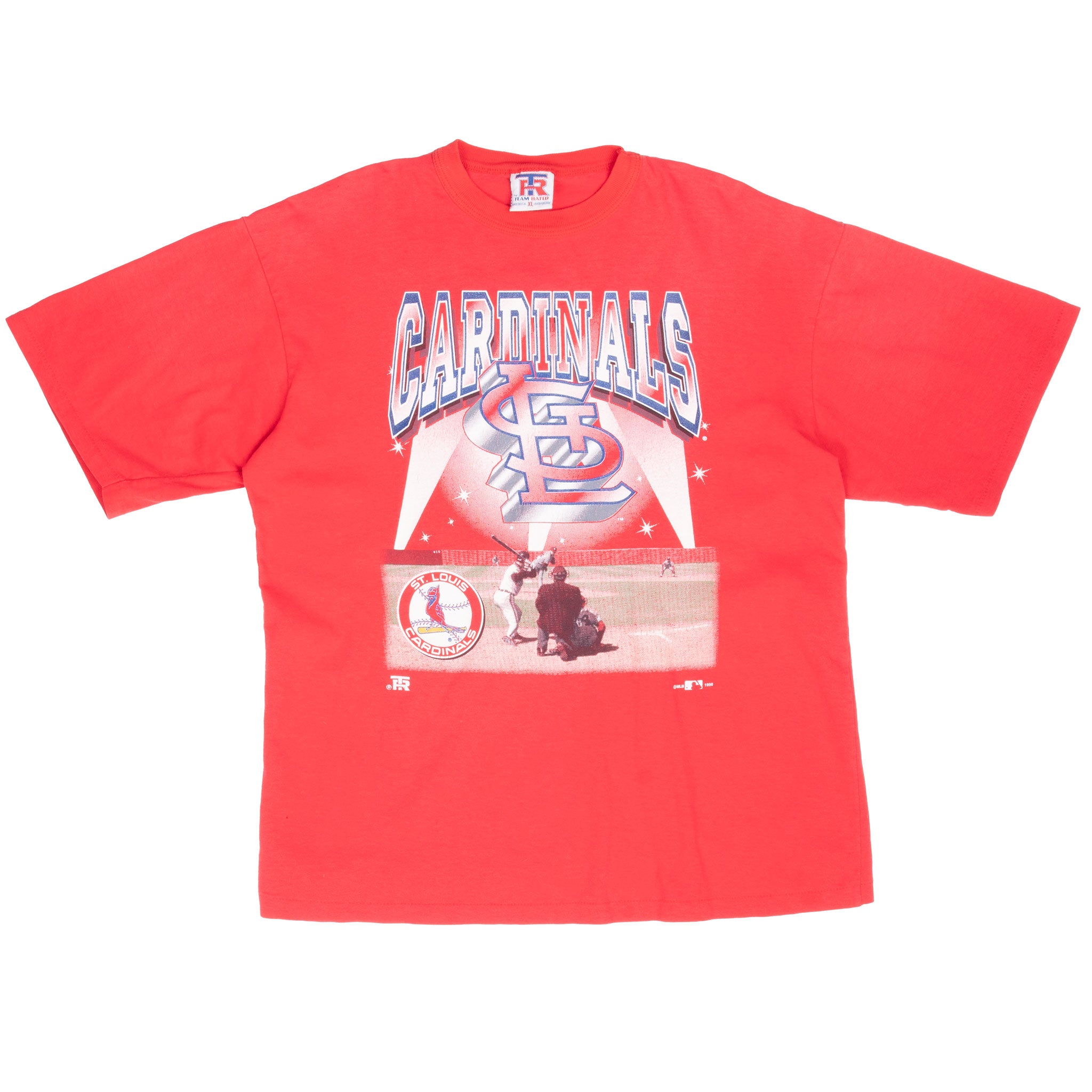 Vintage Mlb St Louis Cardinals 1996 Tee Shirt Size Large Made In Usa