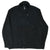 Front of black Polo Ralph Lauren jacket with stand collar and zippered pockets
